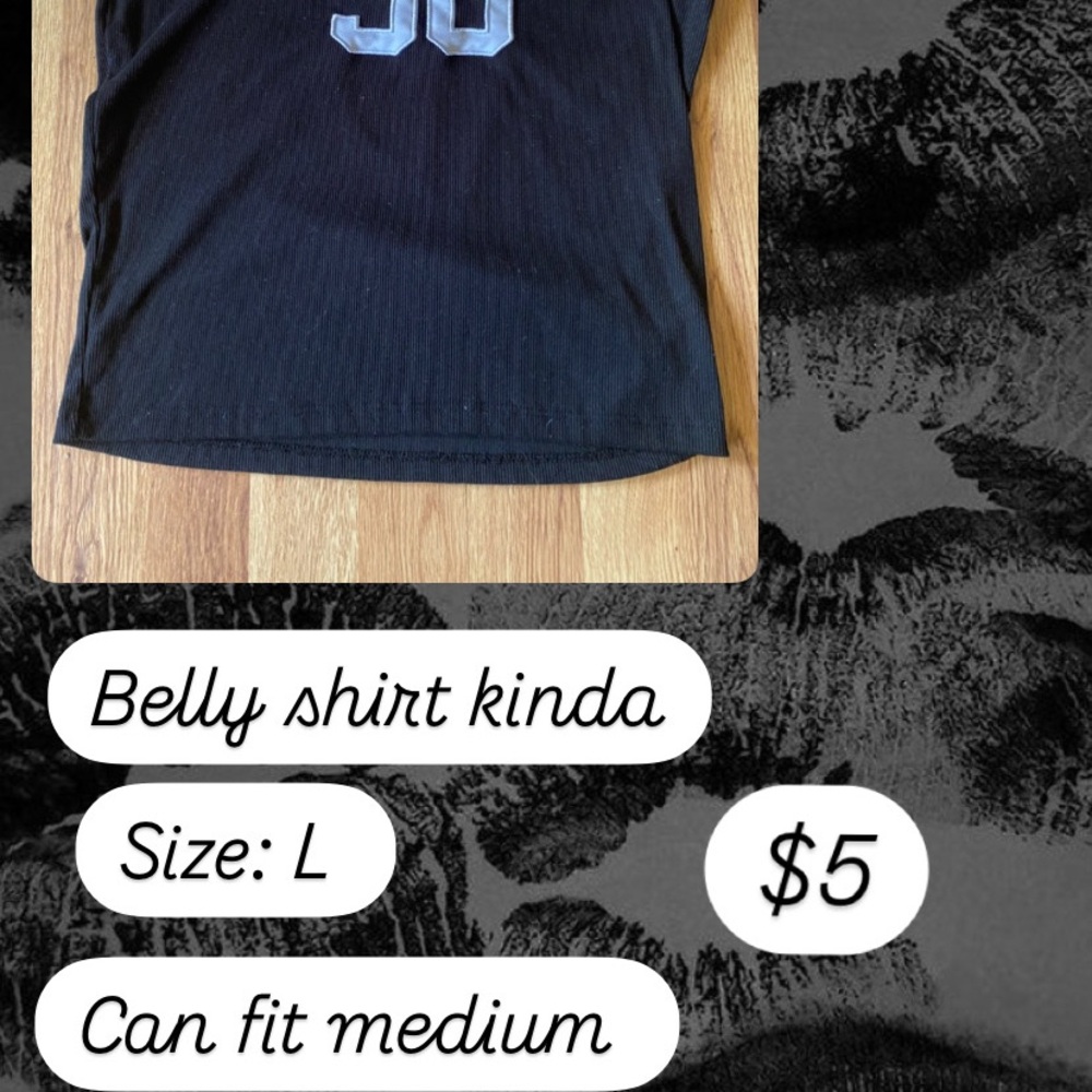 Black Graphic Tee